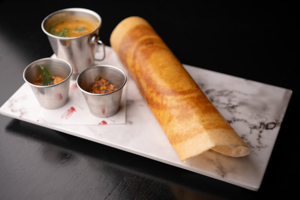 Abhi’s was the first restaurant to put masala dosa on the menu in Sydney. 