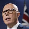 Opposition Leader Peter Dutton pushed for the federal takeover of the NSW Liberal division.