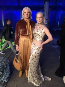 “Sisters”, husband and wife designers Tim and Katie-Louise Nicol-Ford, enjoy pushing boundaries at Australian Fashion Week.