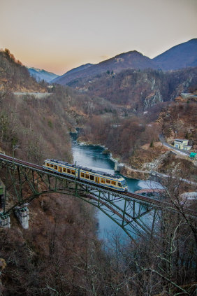 While Camedo Centovalli is scenic, it’s a regular railway serving local people as well as holidaymakers.