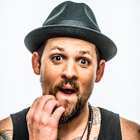 Logie winner Joel Madden from Good Charlotte.