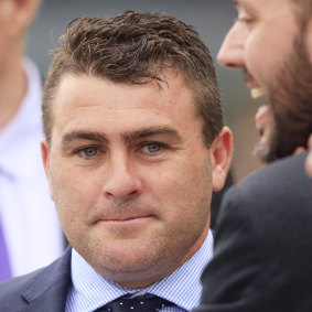 Trainer Scott Singleton.