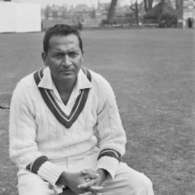 Joe Solomon of the West Indian cricket team in 1963.