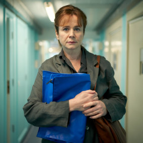 Emily Watson plays psychiatrist Dr Emma Robertson in Too Close.