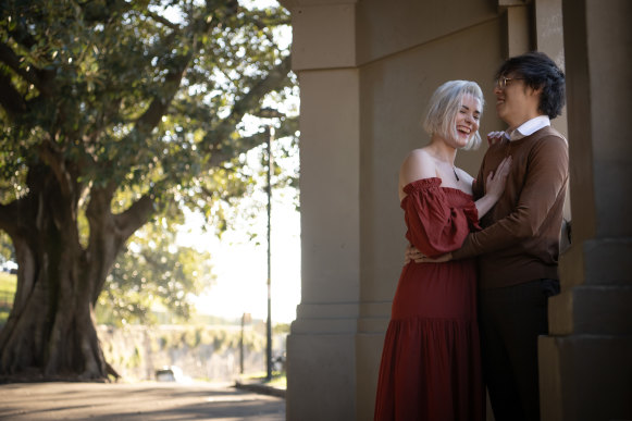 Catherine Harbuz and Eugene Tang were married on November 11, 2023.