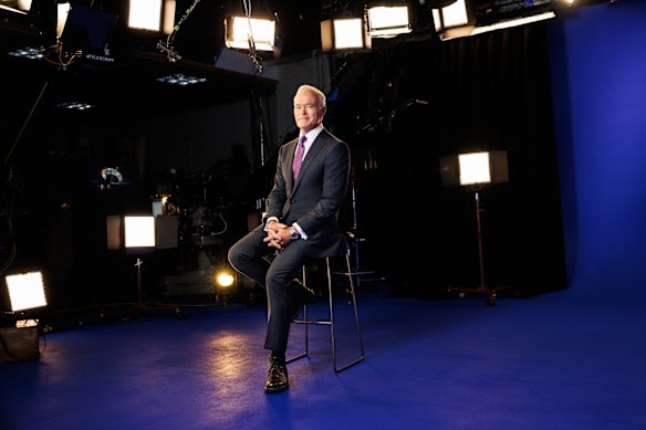 The recently fired 60 Minutes star Scott Pelley.
