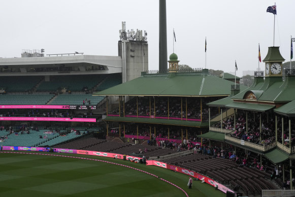 The SCG at its soggiest.