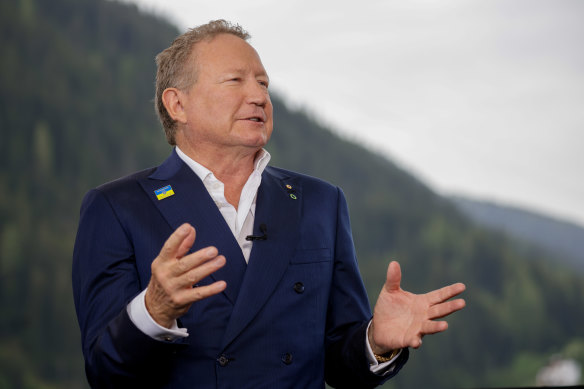 Andrew Forrest’s Tattarang will back the $250 million healthcare vehicle. 