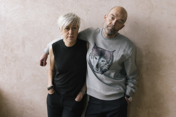 Musical husband-and-wife: Tracey Thorn and Ben Watt.