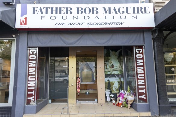 Tributes for Father Bob Maguire.