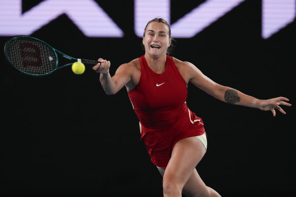 Aryna Sabalenka.