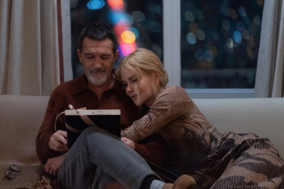 Antonio Banderas plays Nicole Kidman’s nice but dull husband. 