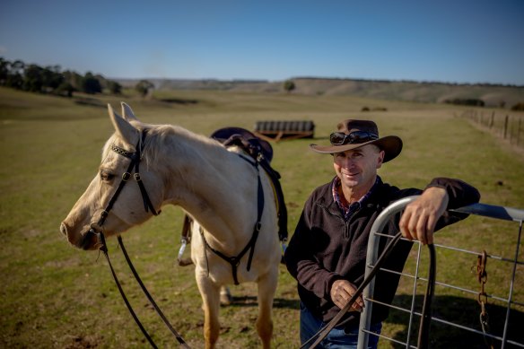 Holmberg says he has not experienced conditions this dry in his 35 years of farming. 