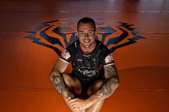 David Klemmer is keen for a fresh start at Wests Tigers.
