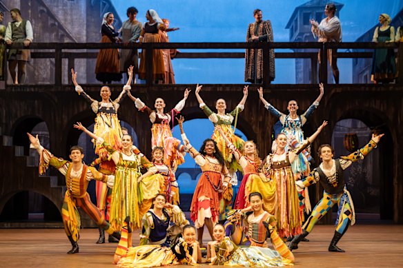 John Cranko’s Romeo and Juliet is admired for the ensemble grandeur of its large set-piece scenes