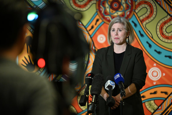 Victoria’s Chief Health Officer Clare Looker.