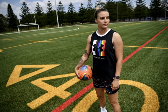 Matildas midfielder Chloe Logarzo has a battle on her hands to make the Women’s World Cup – but she’s up for it.