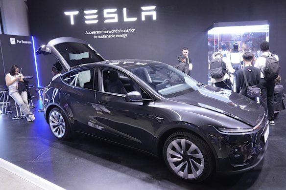 Tesla has been losing ground to Chinese rival BYD.