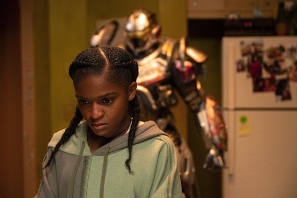 Riri Williams (Dominique Thorne) in Ironheart.