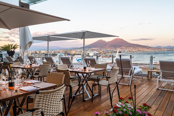 La Terrazza is located on the 10th floor and is reserved for guests only.