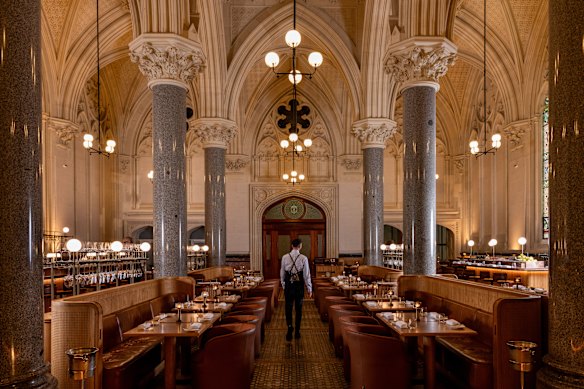 Inside the “gorgeously grandiose” Reine & La Rue.