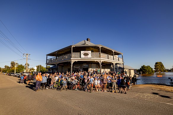 The locals at Hinton, NSW.