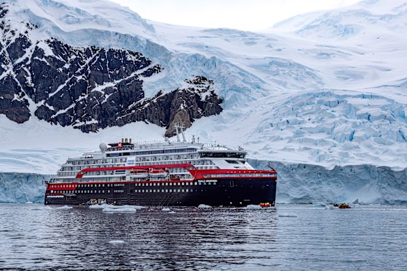 Antarctic expedition cruise.