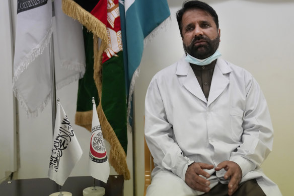 Afghan Dr Mohammad Gul Liwal heads the Afghan Japan Communicable Disease Hospital, the only COVID treatment hospital in Kabul.