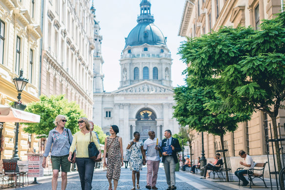 The streets of Budapest – tour leaders will often bring fresh eyes and insight.