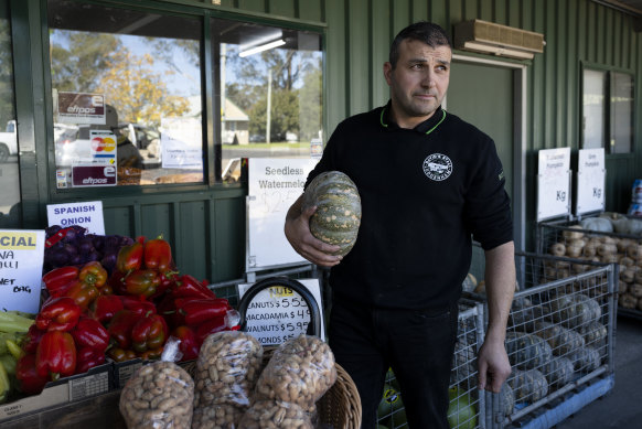 Luddenham shop owner Matthew Vella.