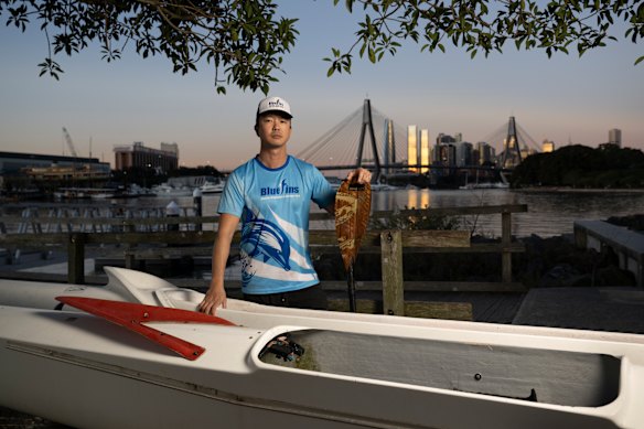 Li-Ray Kin and his fellow club members were grateful for the offer of a temporary base for their boats at Glebe Foreshore Parks – but then vandals struck.