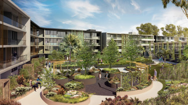 Design images for the Brisbane City Council-approved Tarragindi Bowls Club development.