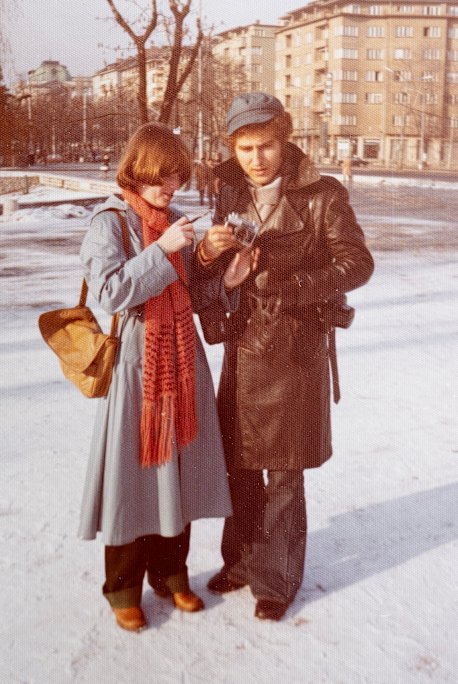 Stephanie Short and Valentin Hadjiev in Bulgaria.