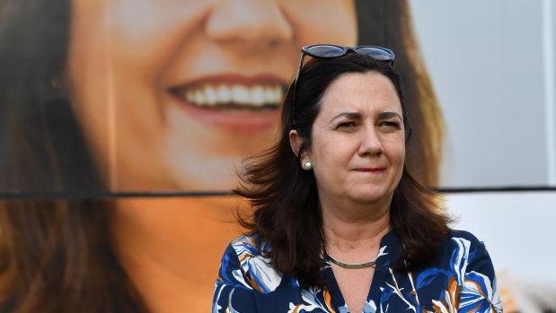 Premier Annastacia Palaszczuk's roadshow rolls into the Wide Bay.