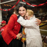 Newly elected Labor MP Carina Garland with her proud nonna, Luciana Cussigh, after winning the seat.