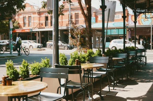 Ophelia ups Westgarth’s outdoor dining game.