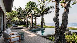 Beach Villa pool at Regent Bali Canggu.