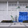 New signage adding Trump’s name to the Kennedy Centre in Washington was unveiled in December.