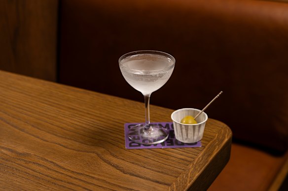 The house martini at Bar Demo, Enmore.