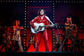 Will Swenson as a young Neil Diamond