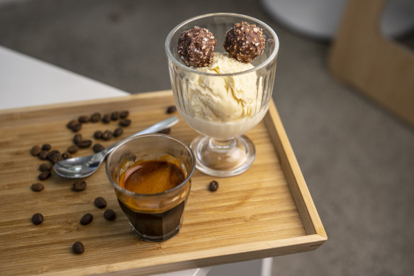 Affogato at TNB Coffee.