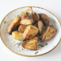 The unmissable yia yia’s potatoes.