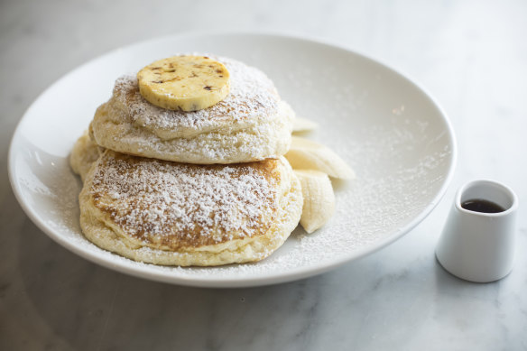 The ricotta hotcakes at bills in Darlinghurst.