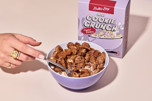 Butter Boy has launched its first cookie cereal. 