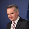 Climate Change and Energy Minister Chris Bowen in Sydney on Thursday.