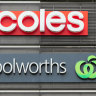Coles and Woolworths have interest in more 150 potential supermarket sites. They face government action to enable competitors to develop their own sites.