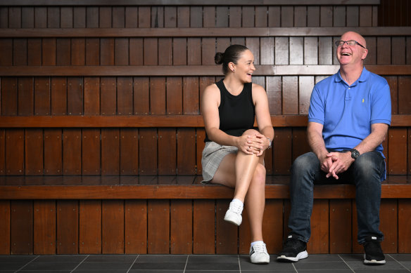 ‘I was so teary’: Ash Barty on the moment that stunned even her coach