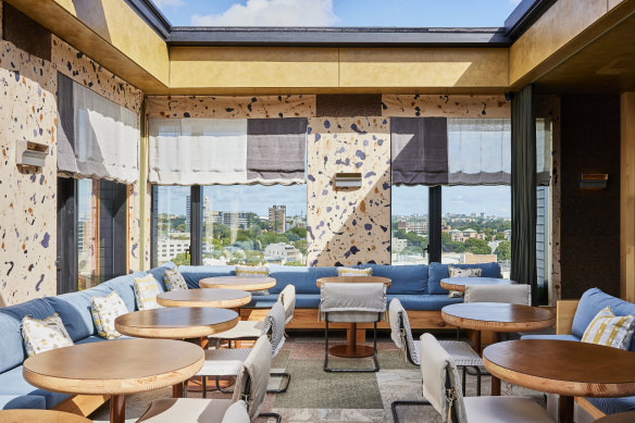 Kiln is housed 18 storeys above Ace Hotel in Sydney.