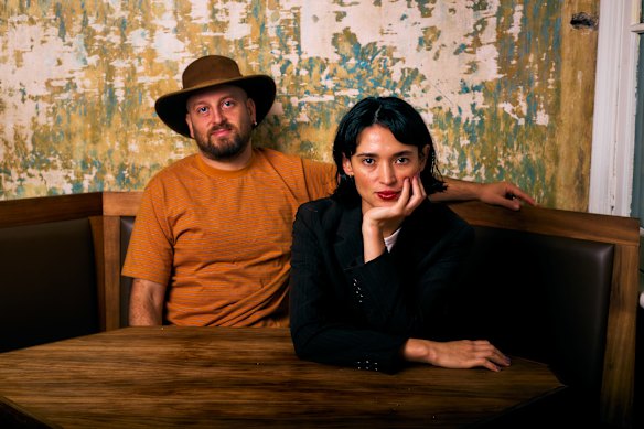 Founders David Abram and Carla Uriarte at Bar Freda’s, Chippendale