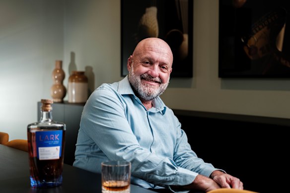 Lark Distilling chief executive Stuart Gregor.